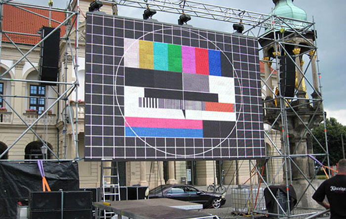  戶(hù)外舞台租賃(lìn)屏-P4.81 